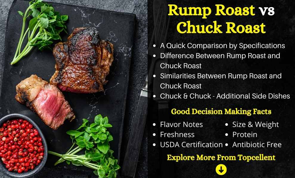 Rump Roast Vs Chuck Roast Difference Between Chuck Roast And Rump 