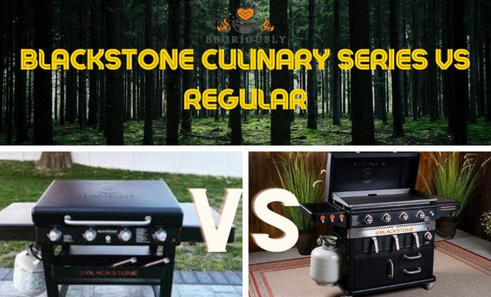 blackstone culinary series vs regular