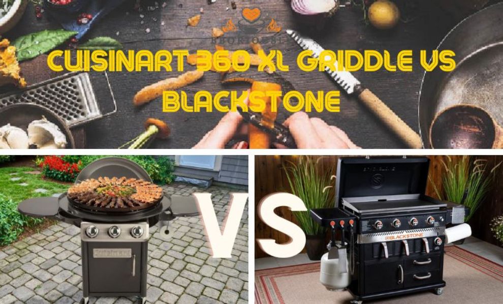 cuisinart 360 xl griddle vs blackstone