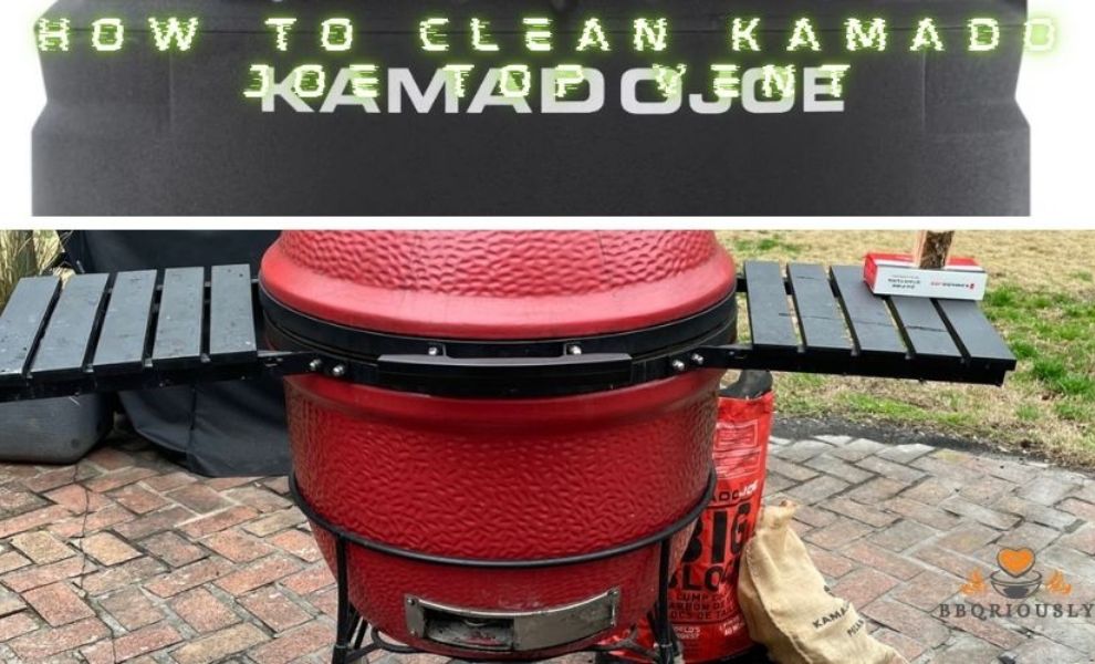 how to clean kamado joe top vent