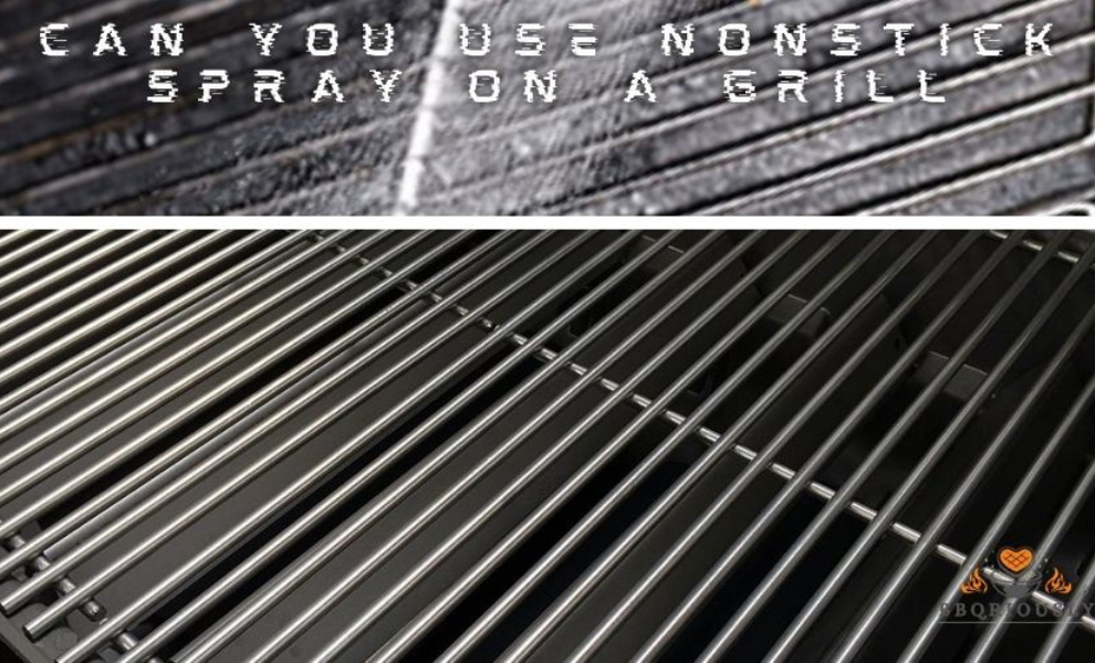 can you use nonstick spray on a grill