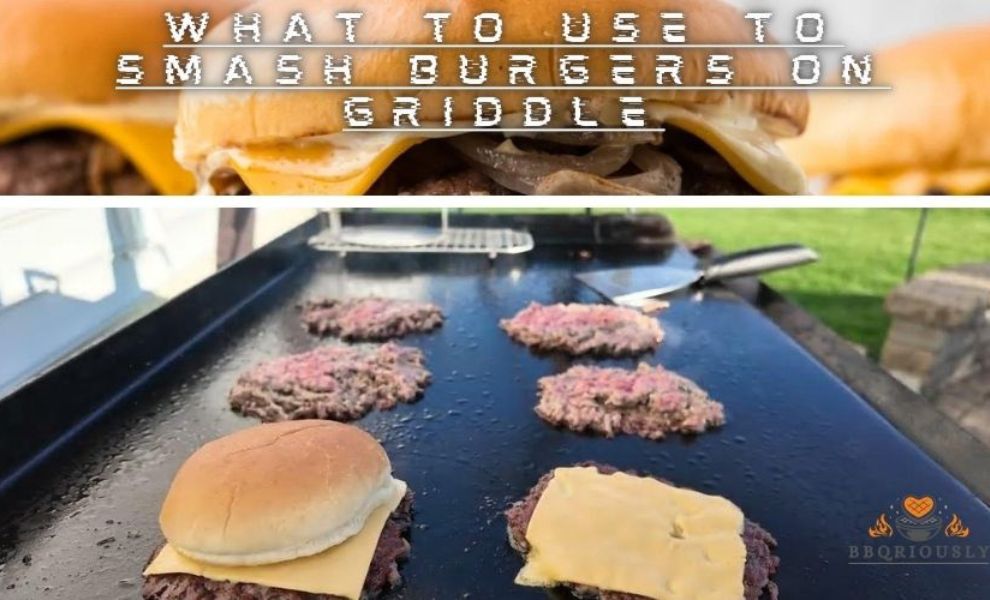 what to use to smash burgers on griddle